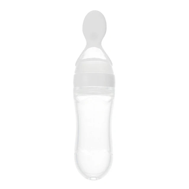 Silicone Squeeze Feeding Bottle