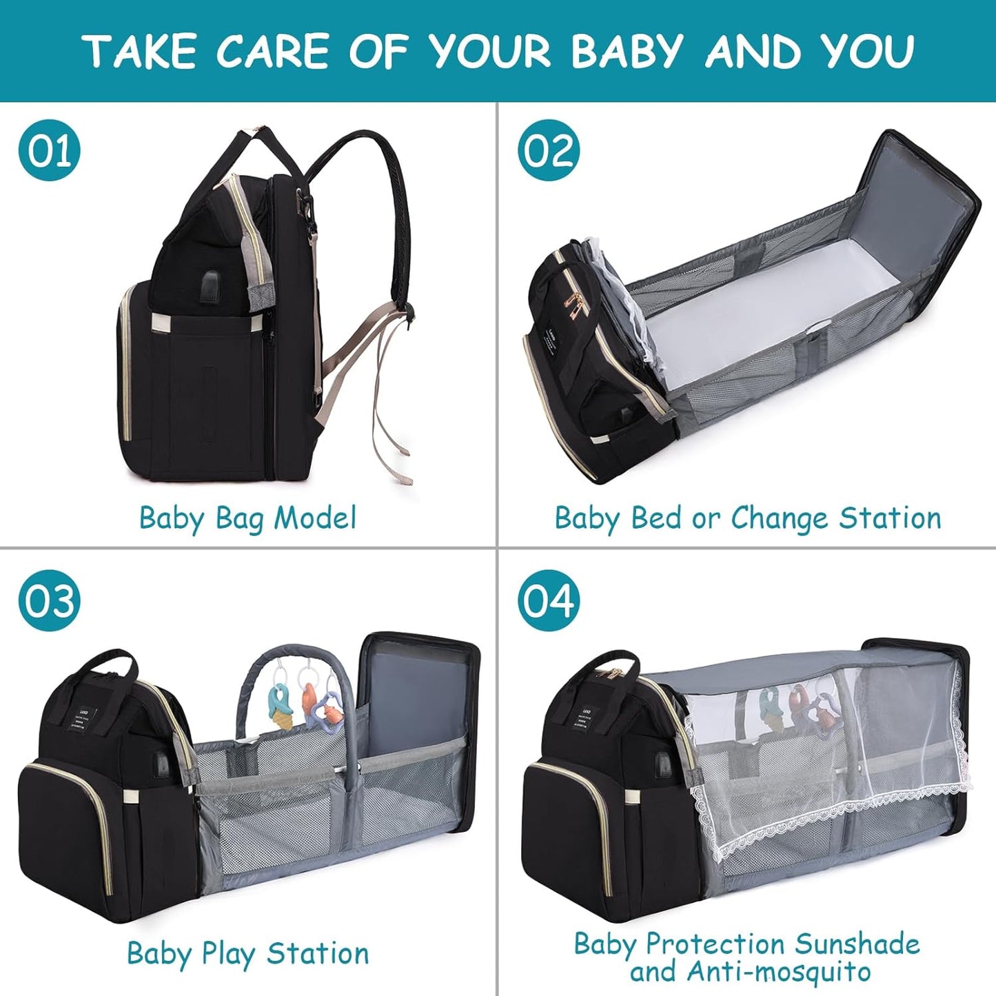 Multi-Functional Mommy Bag