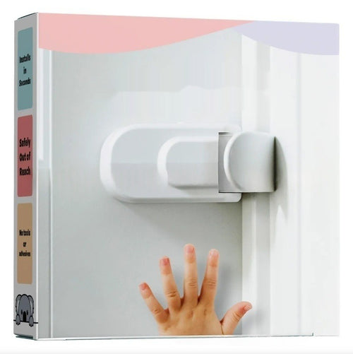 Childproof Safety Lock for Interior Doors