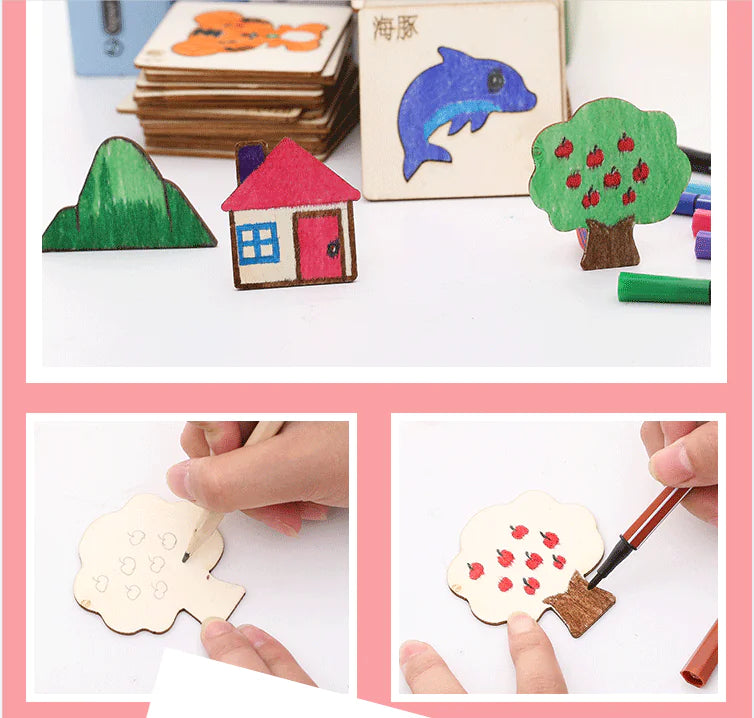 CreatiWood™ Kids Drawing Template Set