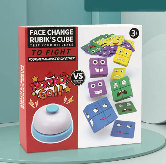 Face Rubik's Cube building blocks