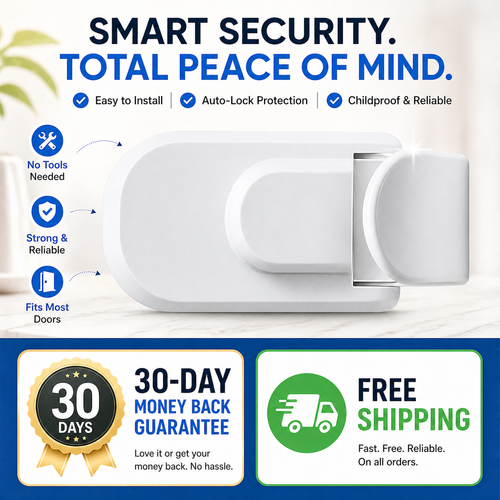 SafeLatch™   Childproof Safety Lock for Interior Doors