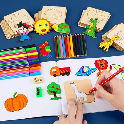 CreatiWood™ Kids Drawing Template Set