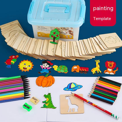 CreatiWood™ Kids Drawing Template Set