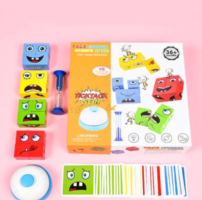 Face Rubik's Cube building blocks