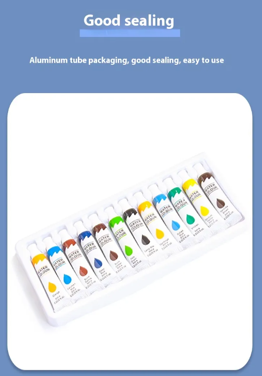 Mini Watercolor Tubes