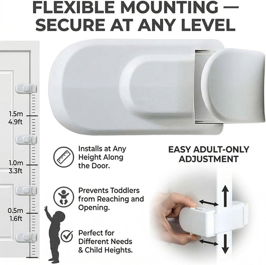 SafeLatch™   Childproof Safety Lock for Interior Doors